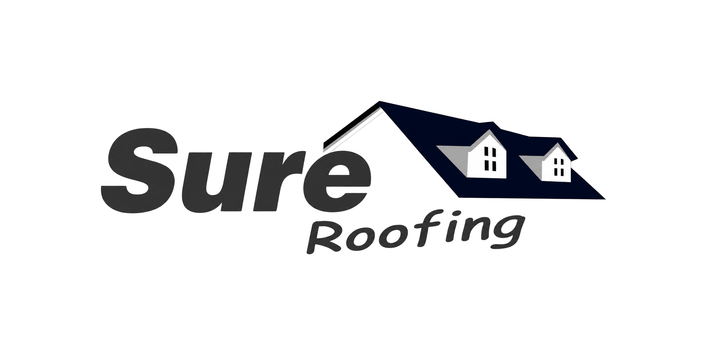 sure roofing logo upscaled transparent margin 20pct